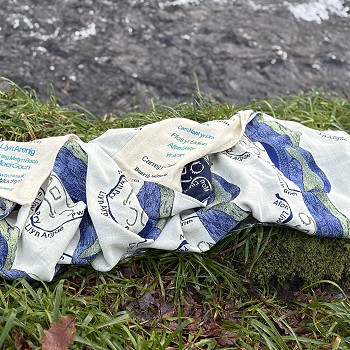 blanket on the grass floor